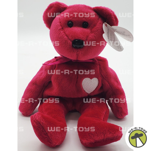 Ty Beanie Baby Valentina the Bear Plush 1998