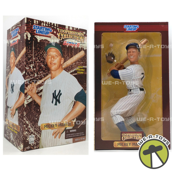 MLB Mickey Mantle Cooperstown Collection Baseball Figure 1996 Starting Lineup