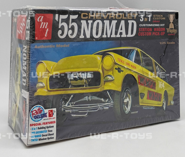 AMT '55 Chevrolet Nomad Stock Custom Drag Customizing 2023 Model Kit 1297/12
