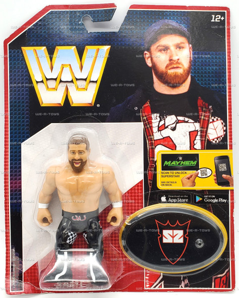 WWE Sami Zayn Retro App Action Figure 2017 Mattel #FML37
