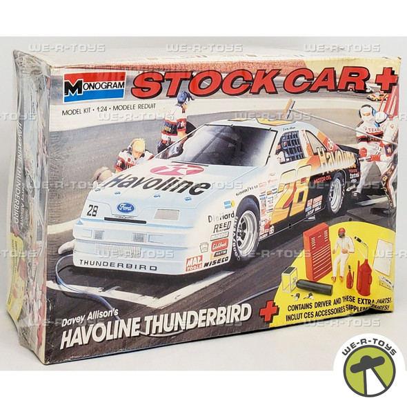 Davey Allison's Havoline Thunderbird Stock Car + Model Kit Monogram 02916