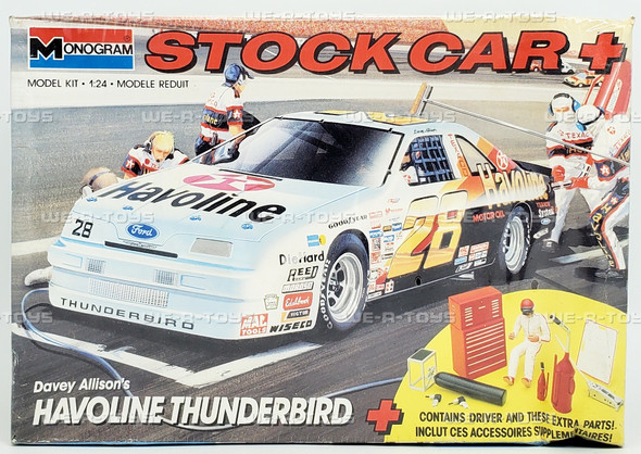 Davey Allison's Havoline Thunderbird Stock Car + Model Kit Monogram 02916