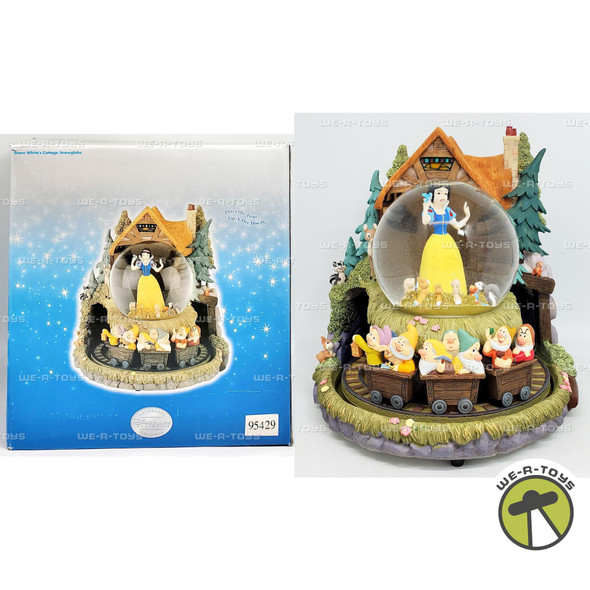 Disney's Snow White's Cottage Snowglobe Playing the Tune of Zip a Dee Doo Da