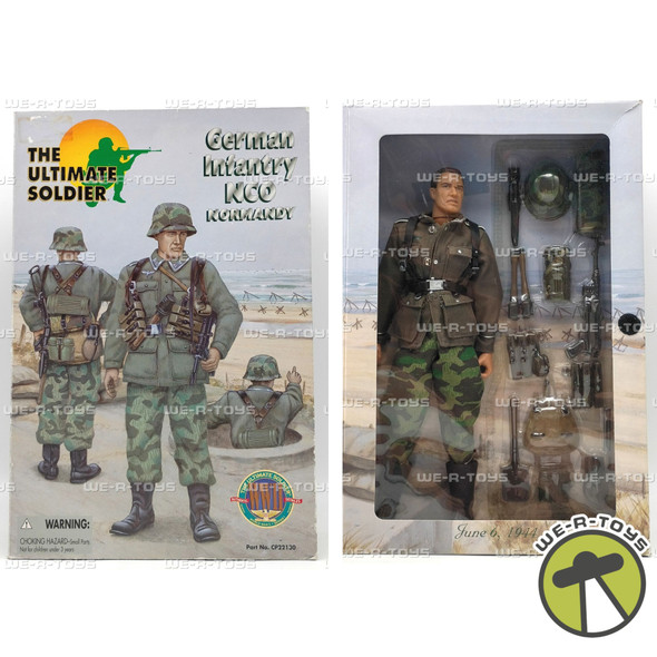 Ultimate Soldier German Infantry NCO Normandy WWII 2000 Action Figure CP22130