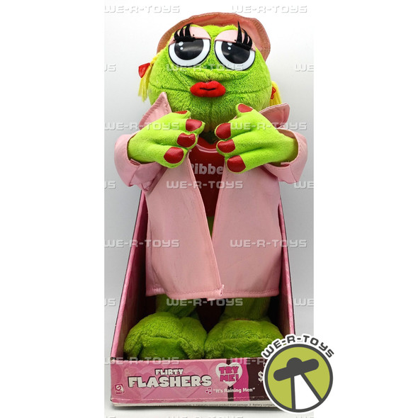 Flirty Flashers Frog It's Raining Men With Sound & Dancing Gemmy #04860