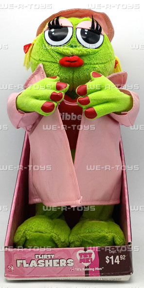 Flirty Flashers Frog It's Raining Men With Sound & Dancing Gemmy #04860