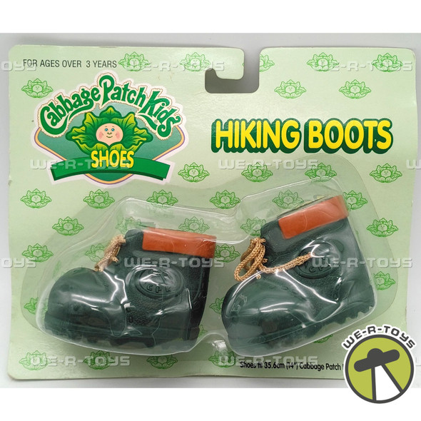 Cabbage Patch Kids Doll Green Hiking Boots Fashion Accessory 1996 Mattel 69207