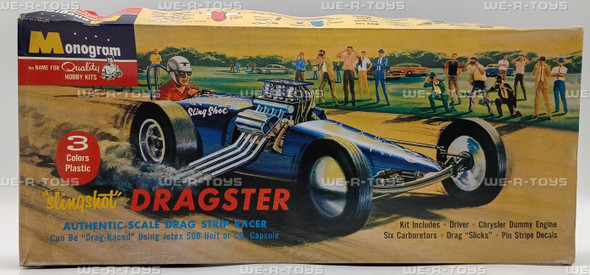 Revell-Monogram Slingshot Dragster Drag Strip Racer Model Kit 1996 KIT 0789