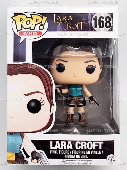 Funko POP Games Lara Croft 168 Vinyl Figure 11704