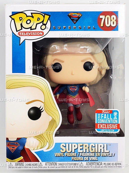 Funko POP Television Superman Supergirl 708 Vinyl Figure 34719