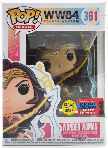 Funko Pop! Heroes DC WW84 Wonder Woman 2020 NYCC Vinyl Figure #361