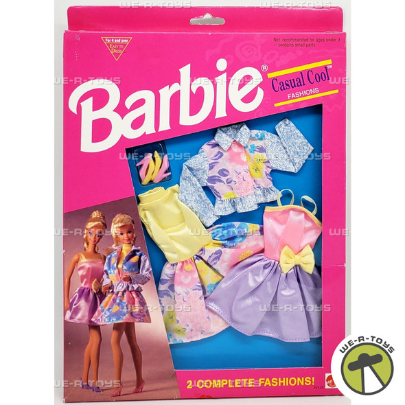 Barbie Casual Cool Fashions Easy to Dress 1993 Mattel 08242