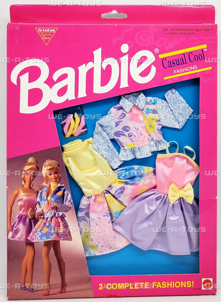 Barbie Casual Cool Fashions Easy to Dress 1993 Mattel 08242
