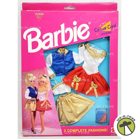 Barbie Casual Cool Fashions Eay to Dress 1993 Mattel 68205