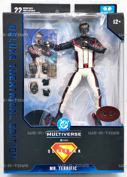 DC Multiverse Superman Mr. Terrific Deluxe Theatrical Edition Action Figure