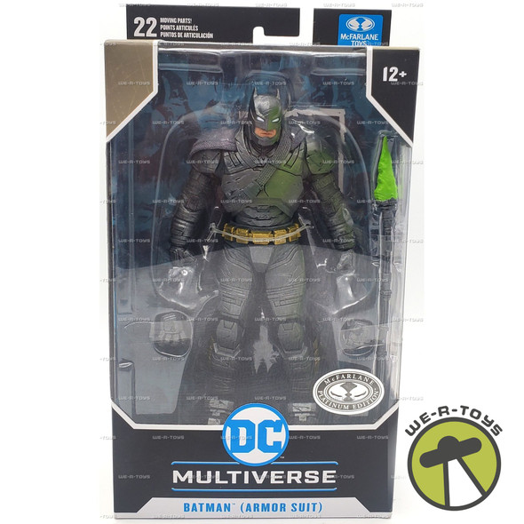 DC Multiverse Batman Armored Suit Action Figure 2024 McFarlane Toys #15686