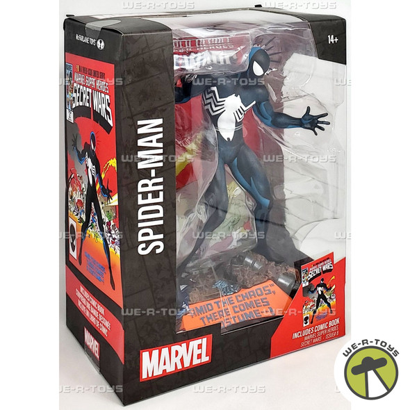 Marvel Spider-Man Figure with Scene & Comic Book Issue #8 McFarlane Toys 14793