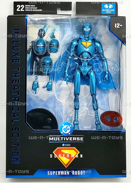 DC Multiverse Superman Superman Robot Deluxe Action Figure McFarlane 17572
