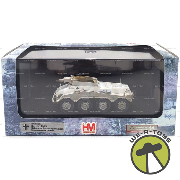 Sd.Kfz. 234/3 Schwerer Panzerspahwagen Vehicle 2008 Hobby Master #HG4306