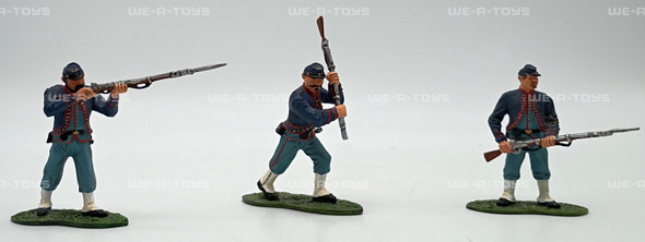 W Britain American Civil War Regiments 72nd Pennsylvania Zouaves 3 Figurine Set