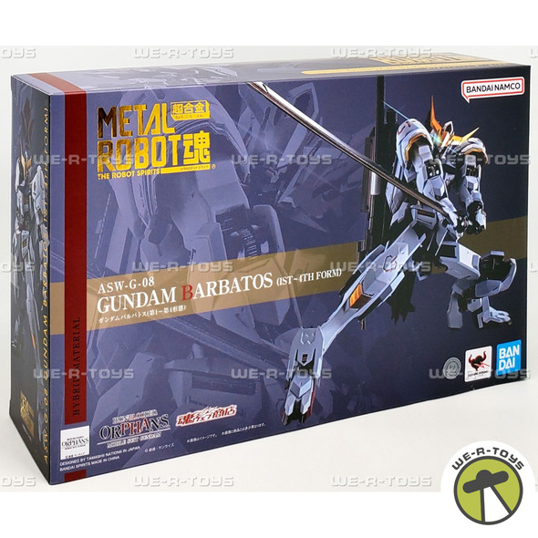 MS Gundam Iron-Blooded Orphans Metal Robot Spirits Gundam Barbatos 1st-4th Form
