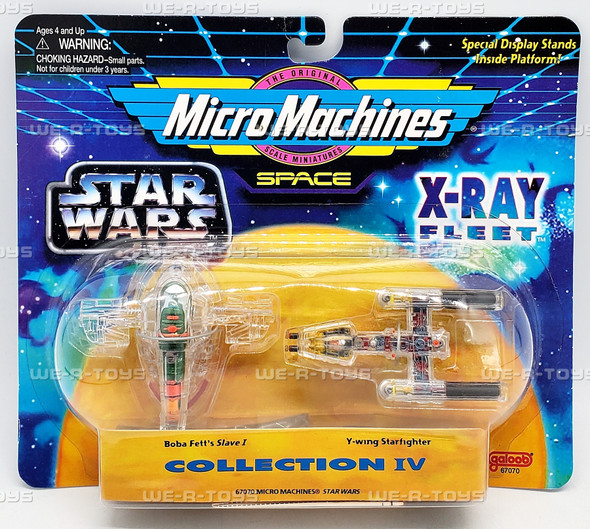 Micro Machines Space Star Wars X-Ray Fleet Collection IV 1996 Galoob 67074