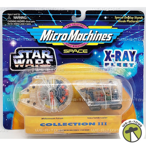 Micro Machines Star Wars X-Ray Fleet Collection III 1995 Galoob 67073