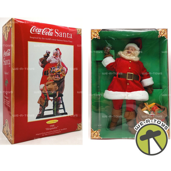 Coca-Cola Santa Classic Edition 1948 Hospitality Doll 1999 Mattel Item No. 23288