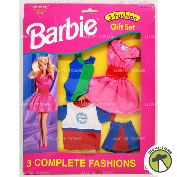 Barbie Easy to Dress 3 Fashion Gift Set 1993 Mattel 68177