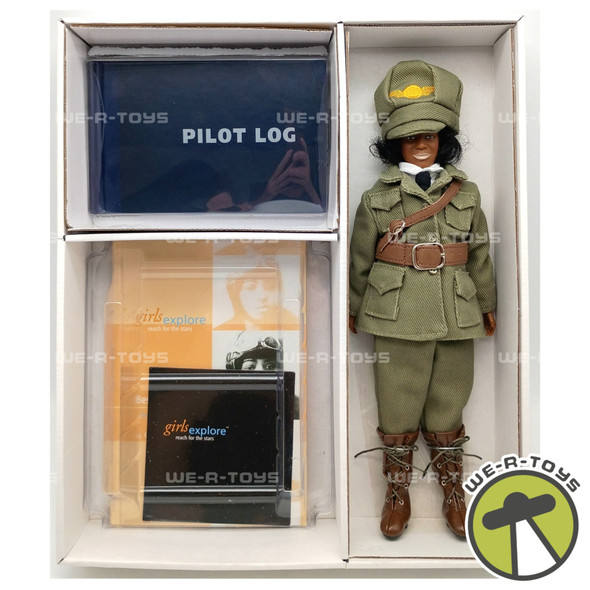 Girls Explore Bessie Coleman First African American Aviator Doll 2004 CMG BC1
