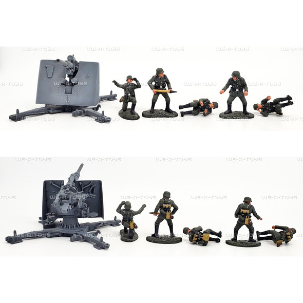 World War II Artillery German 88MM Flak Gun and Crew W Britain Ertl 17246