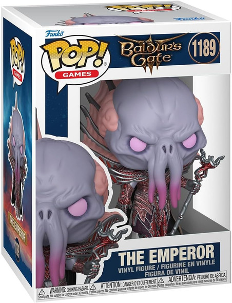 Funko Pop 1189 Baldur's Gate The Emperor Vinyl Figure