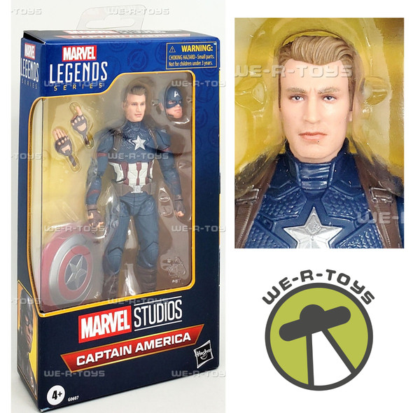 Marvel Legends Series Avengers Endgame Captain America Action Figure Hasbro