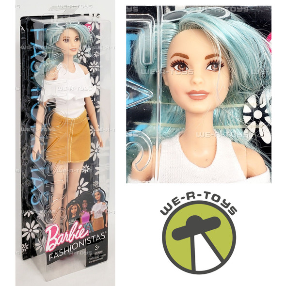 Barbie Fashionistas #69 Blue Beauty Doll 2016 Mattel 42639