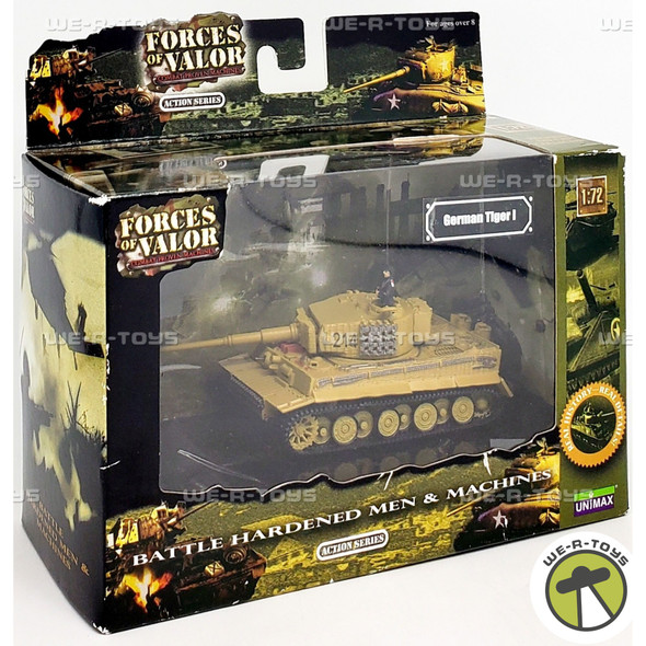 Forces of Valor Battle Hardened Men and Machines German Tiger I 2009 Unimax