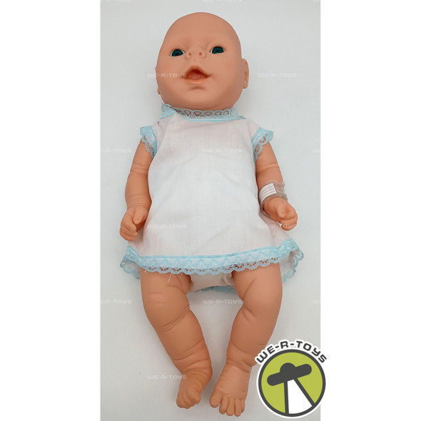Raffoler Newborn Baby Boy Doll 1989 In Layette Including A Blanket White Version