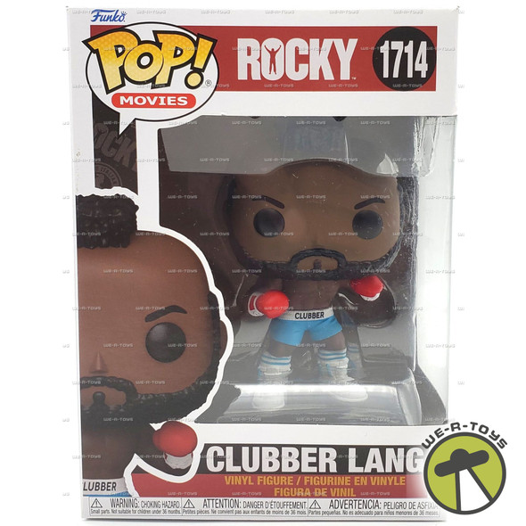 Funko Pop! Movies Rocky Clubber Lang 2024 Vinyl Figure #1714