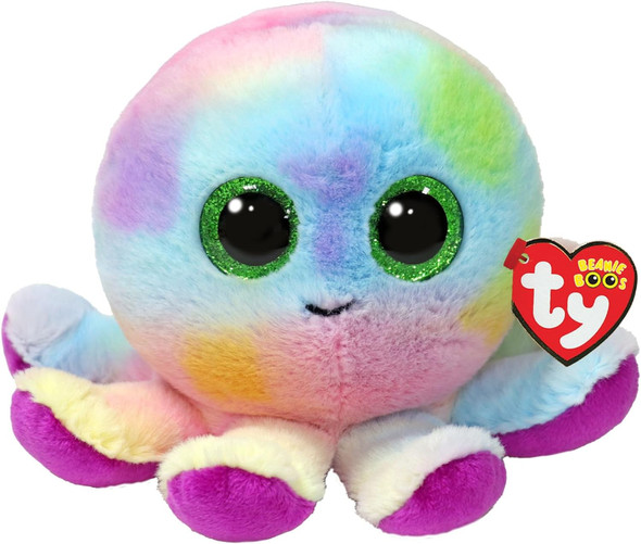 Ty Beanie Boos Bubbles the Octopus Plush Small