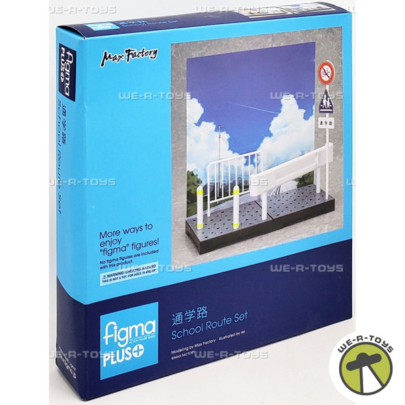 Max Factory Figma PLUS School Route Diorama Display Good Smile Company 06352