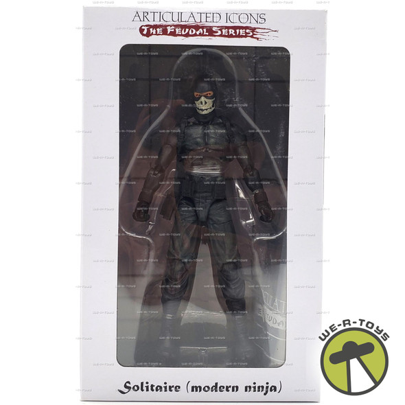 The Fwoosh Articulated Icons Solitaire Modern Ninja Action Figure Feudal Series