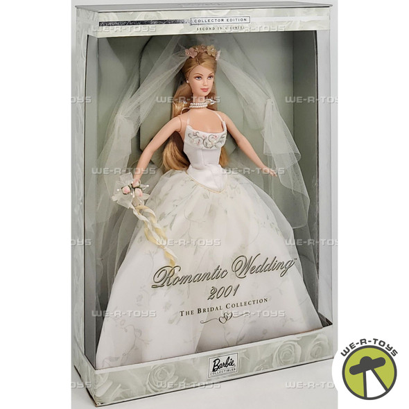 Romantic Wedding 2001 Barbie Doll The Bridal Collection 2000 Mattel 29438