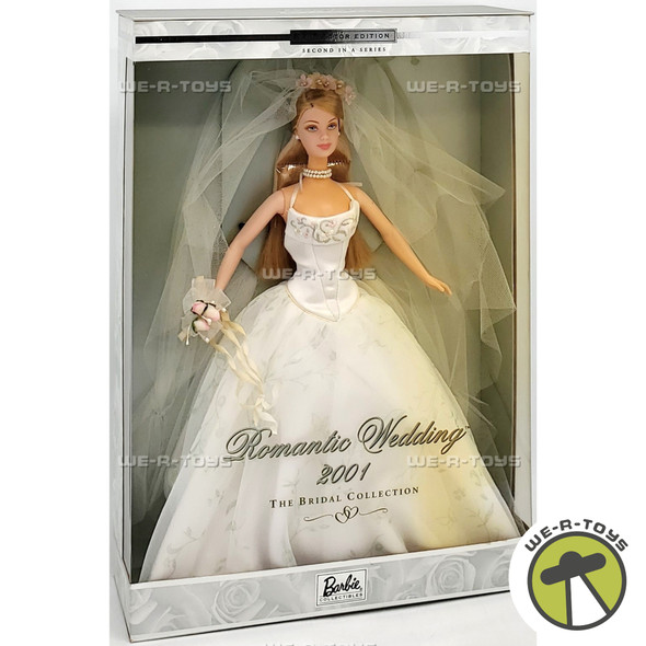 Romantic Wedding 2001 Barbie Doll The Bridal Collection 2000 Mattel 29438