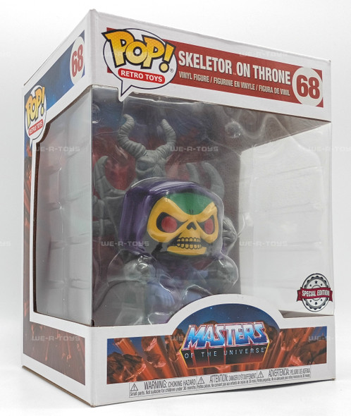 Funko POP! Retro Toys Masters of The Universe Skeletor On Throne Vinyl Figure 68