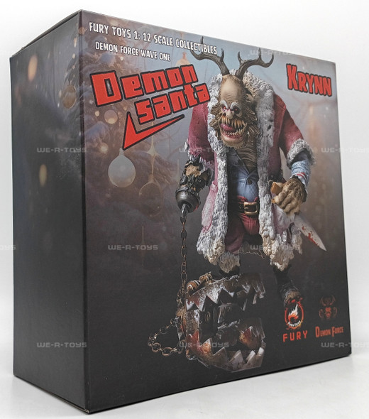 Demon Force Wave One Demon Santa Krynn 1:12 Scale Action Figure Fury Toys FDF002