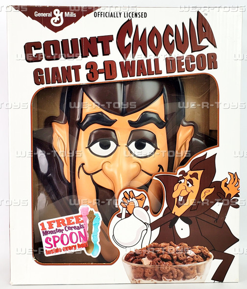 Count Chocula Giant 3-D Wall Decor Retro-a-go-go! 80670