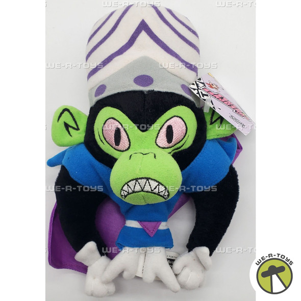 Warner Bros. Studio Store Mojo Jojo Powerpuff Girls Bean Bag Plush