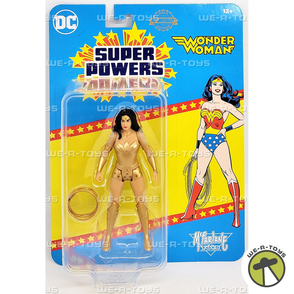 DC Super Powers Wonder Woman Classic 4.5 Inch Action Figure McFarlane 15999