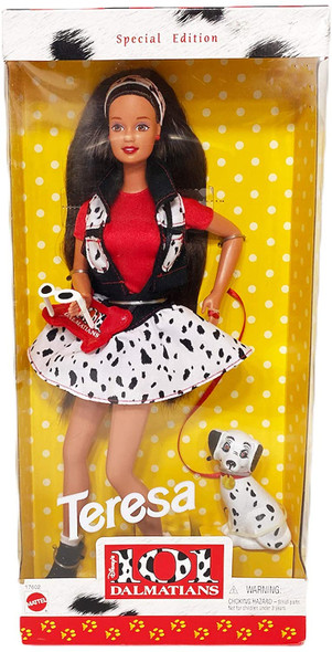 Disney 101 Dalmatians Barbie Special Edition Doll 1997 Mattel 17248