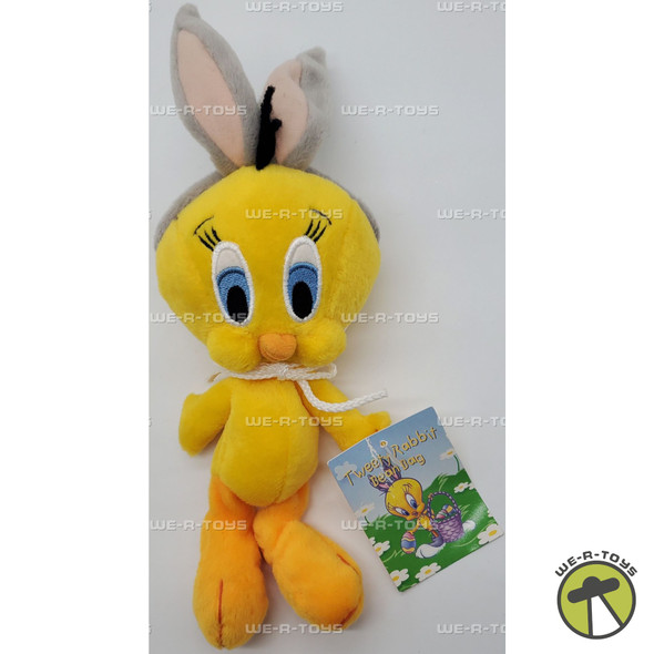 Warner Bros. Studio Store Tweety Rabbit Looney Tunes Bean Bag Plush