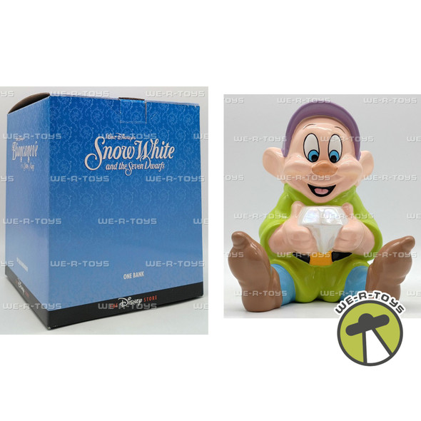 Walt Disney's Snow White and the Seven Dwarfs Dopey Bank The Disney Store #47024